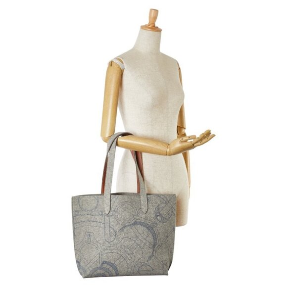 HERMES Gray Leather Shoulder Bag - Picture 10 of 10